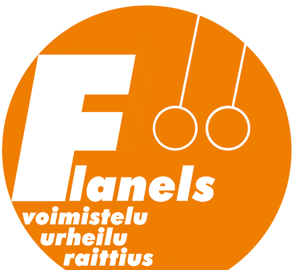 Urheiluseura Flanelsin logo.