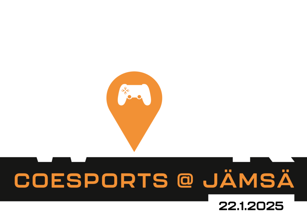 CoEsports Arfter Work -tilaisuuden logo - Jämsä 22.1.2025