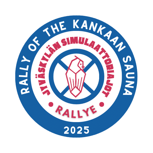 Kankaan Saunan rallitapahtuman logo - Rally of the Kankaan sauna 2025.